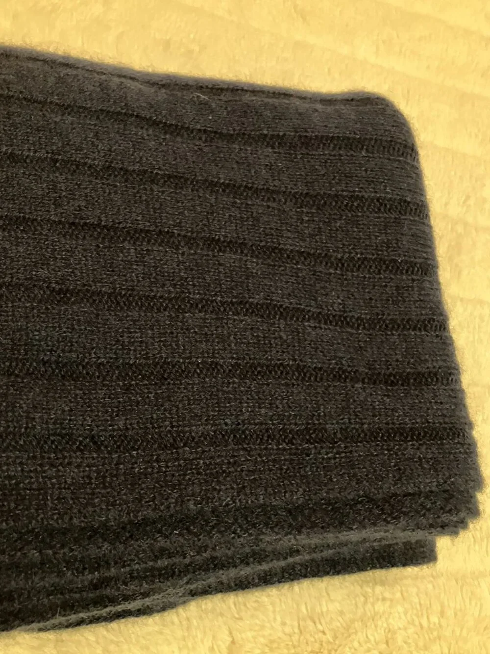 NAVY BLUE ONE SIZE Charter Club Luxury 100% Cashmere Scarf